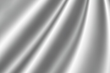 cream silk fabric, delicate satin with soft pleats for designer, text mockup, cards, luxury concept. Smooth elegant golden silk or satin texture can use as background. Retro style