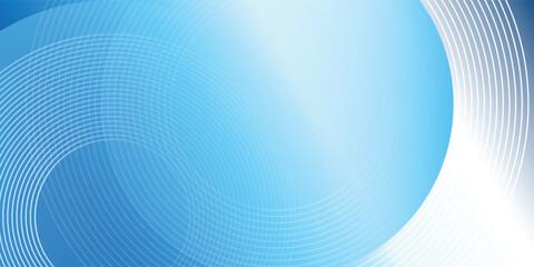 Gradient abstract background with circular line patterns vector simple modern art