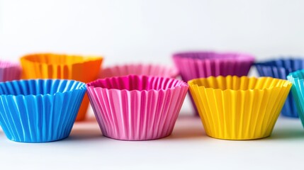 Colorful Silicone Baking Cups for Creative Baking