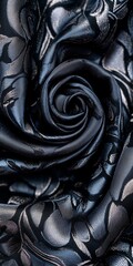 Obraz premium a beautiful background of spiraling dark matter with a brocade pattern