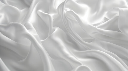 Obraz premium white silk background