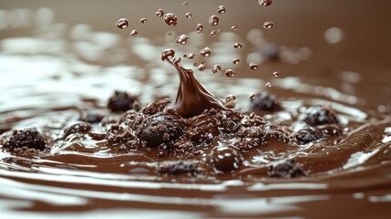 Melted Chocolate Delight: A Symphony of Sweetness
