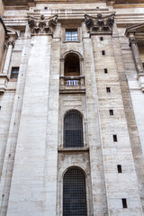 Historic Architectural Facade with Intricate Stone Details