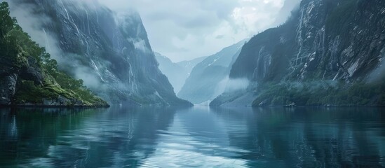 Misty Mountain Fjord