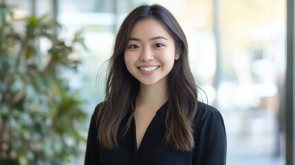portrait of an asian businesswoman