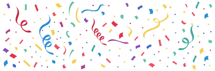 confetti falling background