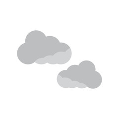 cloud icon illustration flat
