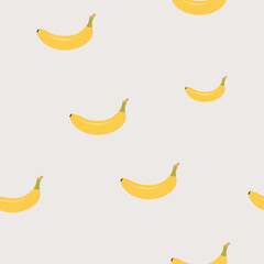 seamless fruit pattern isolated in white background for wallpaper, background etc, orange, mango, watermelon, banana, strawberry, etc