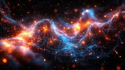 Cosmic Nebula: A Celestial Dance of Light and Energy