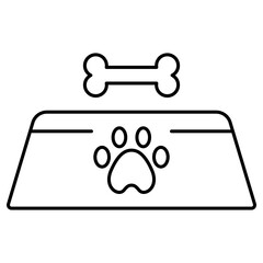 bowl for dog feeding