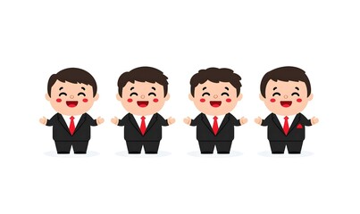 Fototapeta premium Sales Management Team Illustration, vibrant graphic depicting a diverse group collaborating on strategies, emphasizing teamwork and innovation.