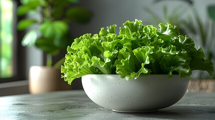 "Fresh and Crisp: Salad Greens for Healthy Living"