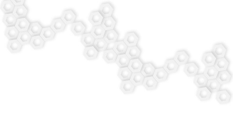 Abstract modern geometric circle effect bright space  hexagon style futuristic concept technology shape design. Concept for banner, card, flyer, cover, or brochure. Vector illustration.