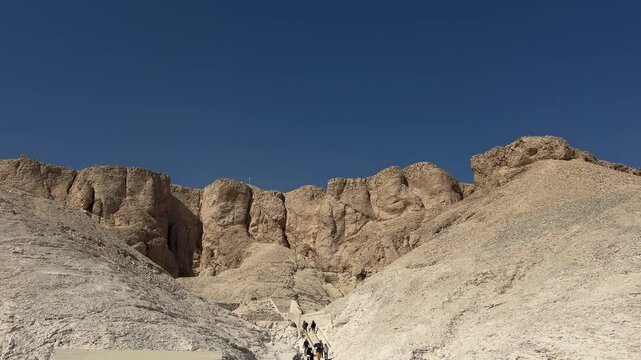 Valley of the Kings is a complex where tombs were built in the mountains for the pharaohs and powerful nobles of the Egyptian Empire