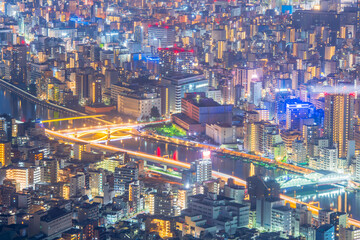 Fototapeta premium 東京の街並み 夜景