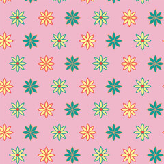 Elegant Floral Seamless Pattern Design