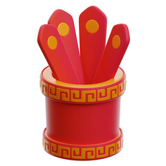 Fortune Stick of Chinese New Year
