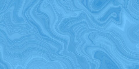 Obraz premium Abstract Swirling Blue Liquid Marble Texture Background for Design