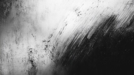 This abstract silver metallic texture showcases dynamic brush strokes and gradients in various shades, creating depth and intrigue
