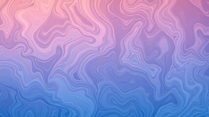 Abstract Swirling Pastel Background in Blue and Pink Hues