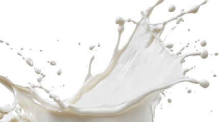 Milk, isolated on transparent background