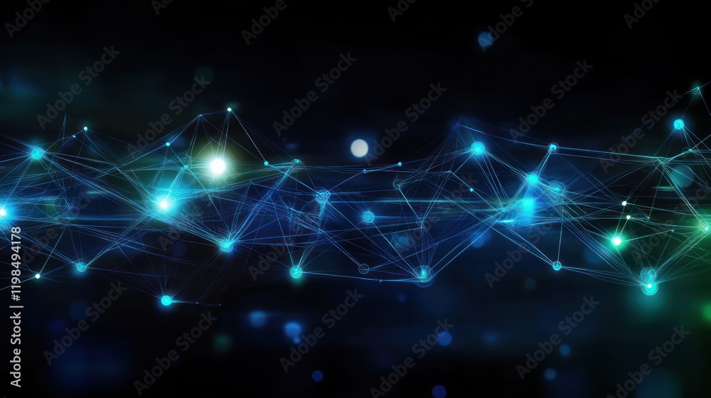 Poster Abstract Network Connection: Digital Nodes and Lines Intertwined