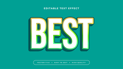 modern neon best text effect editable vector typography