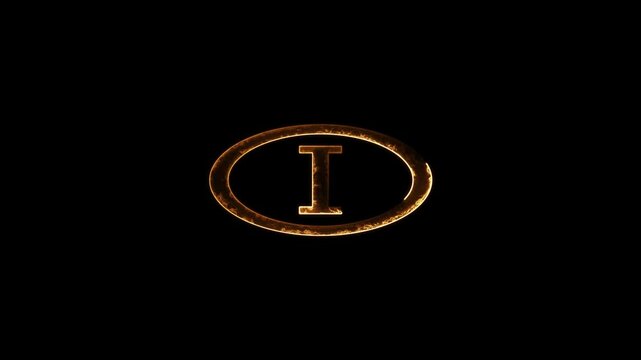English uppercase alphabet design  J  . All capital alphabets neon animation.  Educational concept with neon letter. Latter motion in black background, Animated neon alphabet, 4k video
