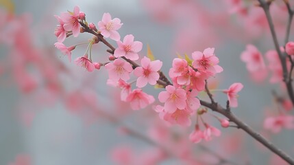 Obraz premium Cherry blossoms in Kyoto City, Japan