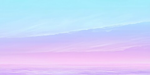 A serene nature background image featuring a soft gradient sky, perfect for design projects.