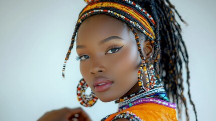 African Queen: A Portrait of Beauty and Culture