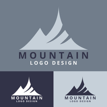 Mountain logo vector