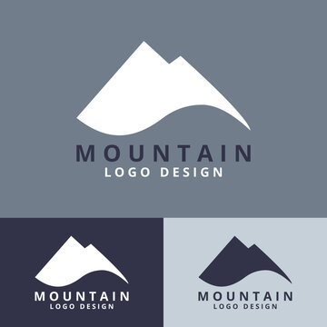Mountain logo vector