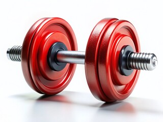 Colorful Dumbbell Fitness Strength Training Workout Gym Equipment Red Weights