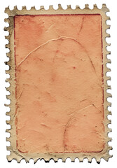 Obraz premium PNG Blank empty stamp postage postage stamp collectible.