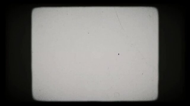 Retro Vintage 8mm Film Frame Overlay, Dust Scratches Textures
