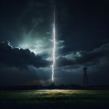 The principle behind lightning rods involves their installation at elevated points, which allows them to intercept lightning strikes and channel the electrical energy safely into the earth.