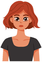 Young Woman with Red Hair