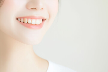 Obraz premium 整った歯並び Well-aligned teeth