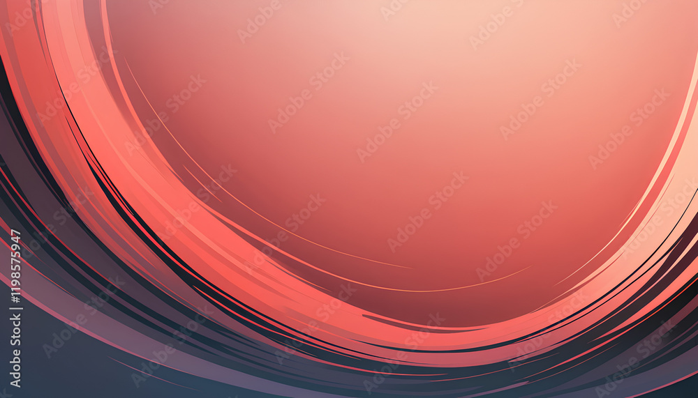 Leinwandbilder red and black abstract background. red and black in curve color with copy space.