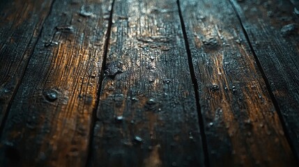 Obraz premium Wooden Textured Surface Digital Concept, Generative AI