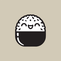 Happy Onigiri Logo