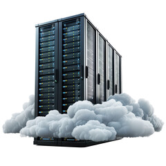 Obraz premium Innovative Data Storage Solution Clouds Up Transforming the Future of Digital Data Management Today