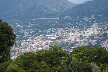 Naklejka premium Tepozlan naturaleza