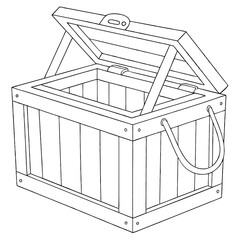 Wooden Picnic Cooler