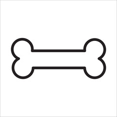 Dog bone icon
