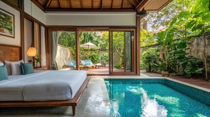 Luxury Villa with Private Pool and Tropical Garden
