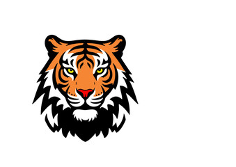 Tiger Head Icon Vector Logo