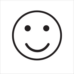 smiley emoticon. smiley emoji icon