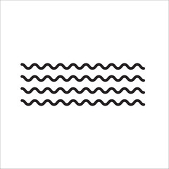 Line waves. water waves. wave pattern